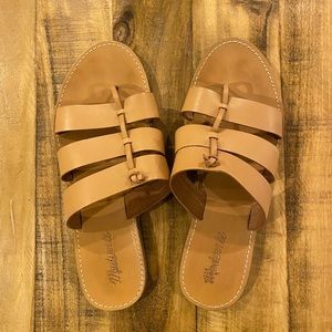 Madewell Boardwalk Knot Slide Sandals